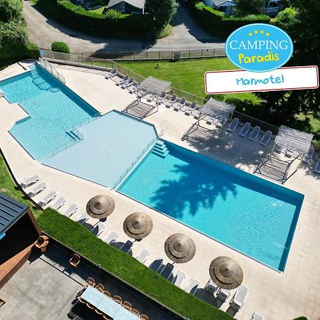 Camping Paradis Marmotel Saint-Geniez-dʼOlt المظهر الخارجي الصورة