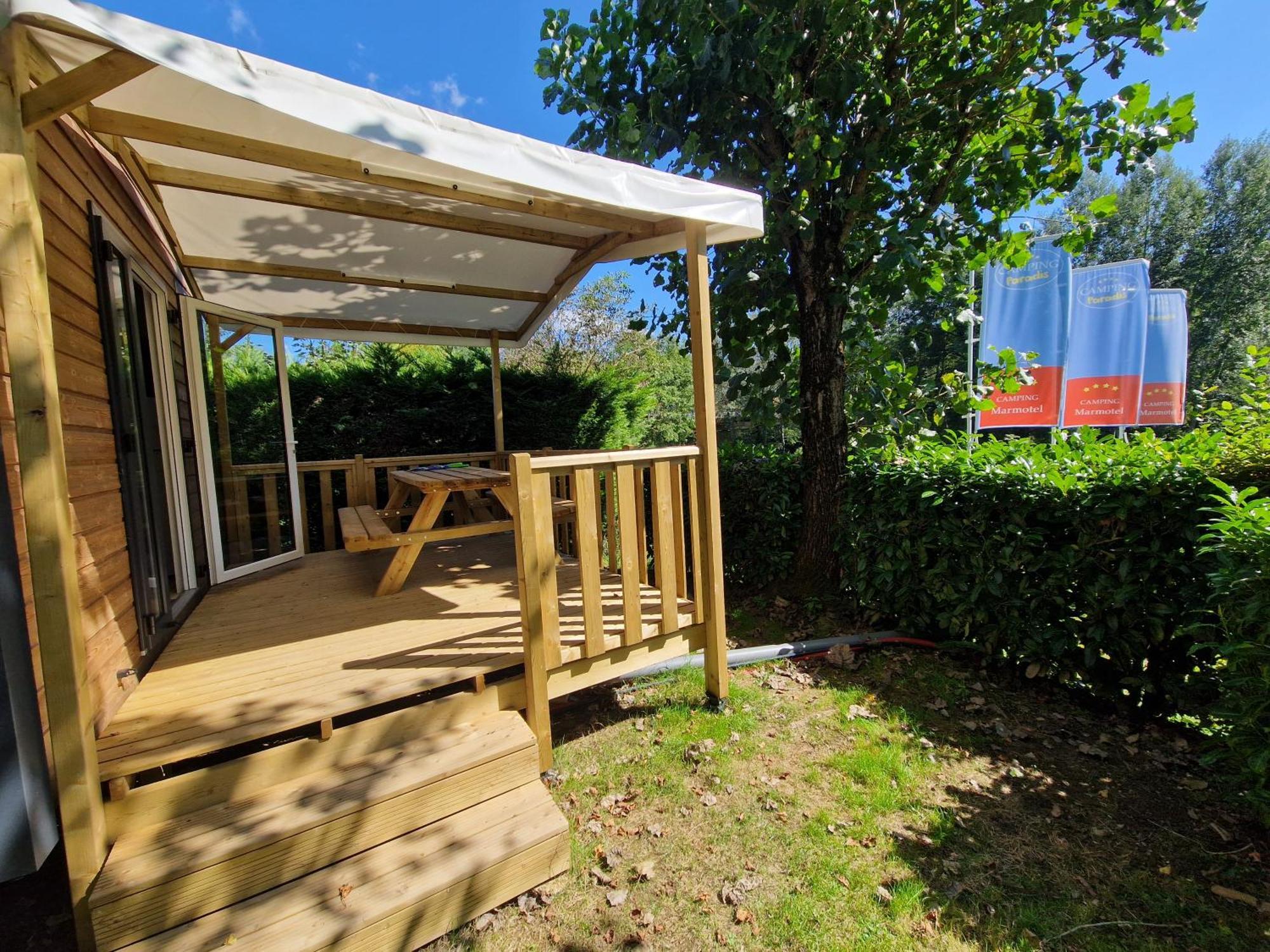 Camping Paradis Marmotel Saint-Geniez-dʼOlt المظهر الخارجي الصورة